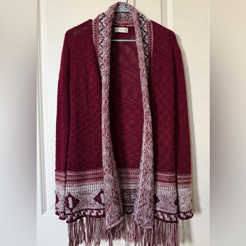 Altar’d State fringed cardigan